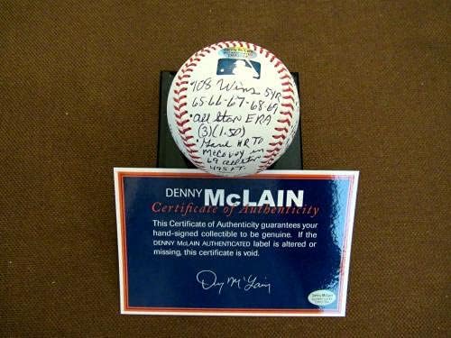 Denny Mclain 1968 WS MVP Tiger