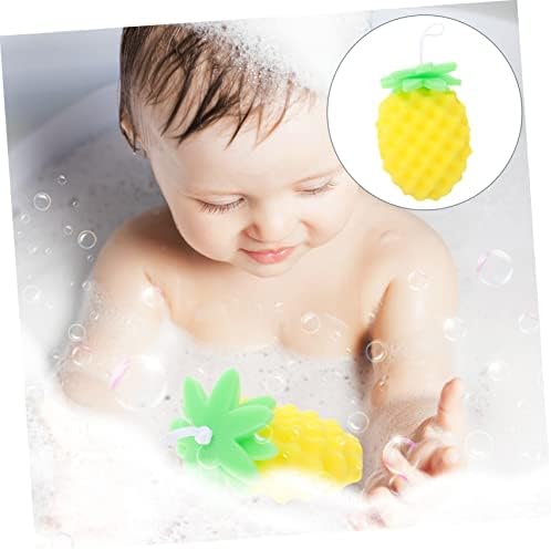 Doitool 1pc Baby Bath Sponge Sponge גוף נשיפה פעוט קרצוף ספוג טבעי לופח אמבטיה ספוג כביסה לתינוק