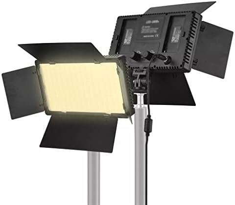 N/A LED וידאו אור צילום אור אור 600 דלקים 3200-5600K 1/4 כדור בורג לצילום זרם חי