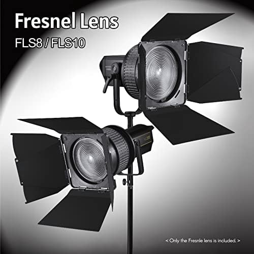 10 8 אינץ פרנל עדשה מקצועי צילום אבזר עם בואן הר נשיאת תיק עבור וידאו אורות