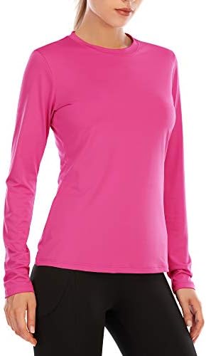 שרוול ארוך שרוול ארוך UV חולצות הגנת שמש UPF 50+ שומר פריחה בגדי בגדי בגדי בגדי ים לאימון ריצה אתלטית