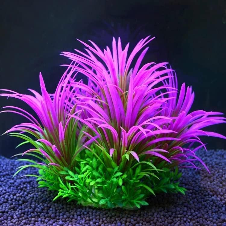 N/A מיכל דגים פרחים מזויפים וצמחים קישוט צמח אקווריום פלסטיק סימולציה מלאכותית צמחי מים מזויפים