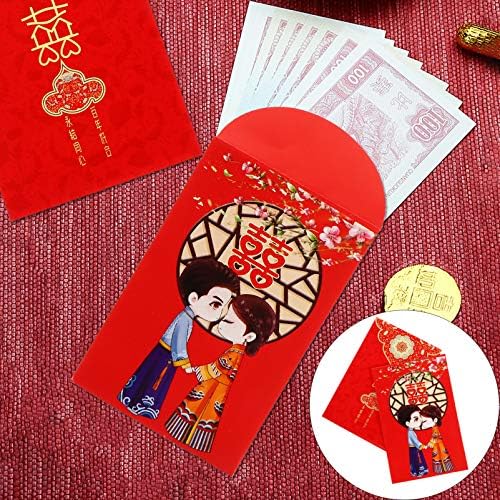 סיני כסף מעטפת סיני חתונה אדום חתונה אדום מעטפות סיני חתונה הונג באו חתונה אדום מנות מעטפות 80 יחידות מיני 2021 סיני חדש שנה כסף