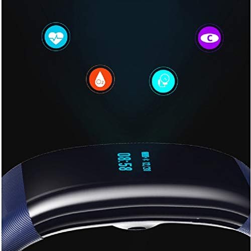 GPPZM Watch Smart Watch Sports Sports-Fitness Tracker, גשש פעילות עם צג דופק, שעון מד צעדים עם צג שינה, צמיד חכם