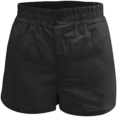 HDZWW עם כיסים מכנסיים נשים מותניים גבוהות סתיו בתוספת גודל ג'וג'ר ספורט ספורט כותנה נושמת מוצקה משחרר פיל חמוד