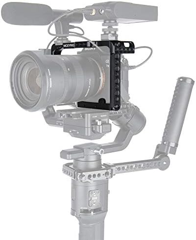 ערכת כלוב מצלמה של NiceRig עבור Sony A7RIII/ A7III/ A7SII/ A7RII/ A7II/ A9, עם ROSTET RODET M6 RODETT