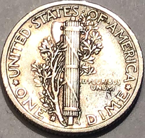 1939 S Mercury Silver Dime מוכר על לא מחולק