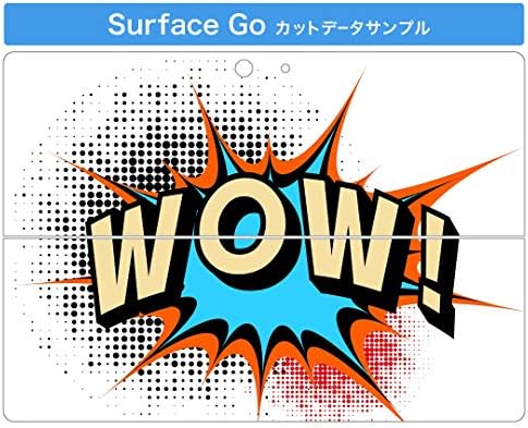 כיסוי מדבקות Igsticker עבור Microsoft Surface Go/Go 2 אולטרה דק מגן מדבקת גוף עורות 001583 צבע מילה אנגלית