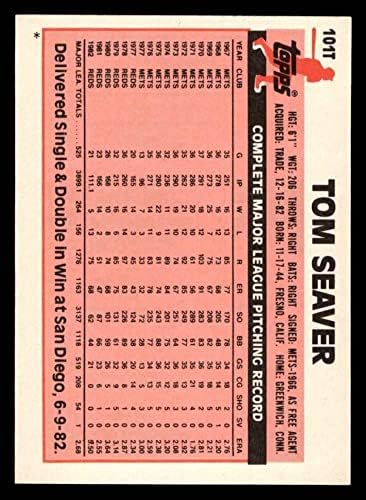 1983 Topps 101 T Tom Seaver New York Mets NM/MT Mets