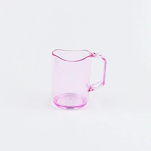 Xuyuan כוס שטיפת פה כוס שיניים כוס יצירתית כוס צחצוח כוס פלסטיק כוס שקופה כוס שטיפת פה חמוד שטיפת שטיפה ערכת שן חום