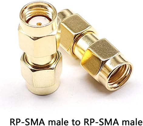 Gruni RP SMA נקבה זכר ל- RP SMA מתאם נקבה זכר RF RF COAX COAX CONGUEN CORMER CONTERTER CONVERTER 1PCS