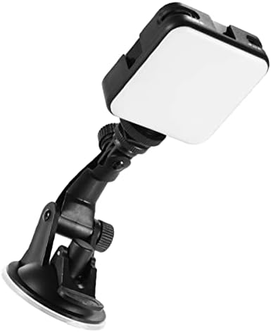 מובסטק 2 יחידות ולוג וידאו מצלמת כוס צילום מרחוק מחשב נייד עבודה ישיבות כנס עם עבור עצמי זום מצלמה אור בהיר שידור תאורה יניקה הקלטה הוביל למלא נייד
