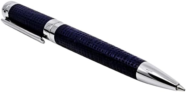 עט כדורים כחול רדיאלי של ארסיס, עט מנהלים יוקרתי - עטים ליומן עם קליפ לכתיבה, לקיחת הערות - מכשיר כתיבת נקודת כדור מפואר למנהל - עט יוקרה קלאסי
