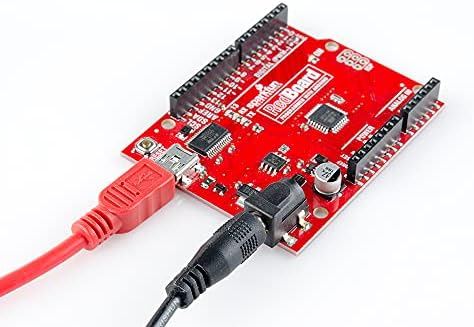 לוח Redboard-תואם ללוח פיתוח של Arduino Braberboard Board W/ R3 Microcontroller משמש כפלטפורמת למידת מחשוב פיזית מחברת למחשב עם USB mini-b