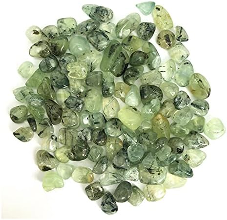 זים116 50 גרם 9-15 ממ טבעי פרהניט ירוק ענבים קוורץ קריסטל חצץ אבן קישוט טבעי אבנים ומינרלים חנוכת בית