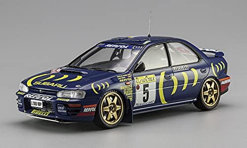 Hasegawa - 1:24 Subaru Impreza 1995 מנצח ראלי מונטה -קרלו - פרט סופר