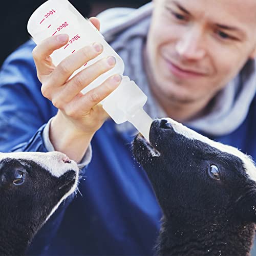 הנאבאס 10 סטים של כבש האכלת בקבוק סיעוד בקבוק בעלי חיים חלב מזין עם