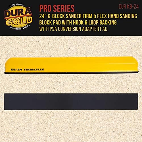 סדרת Dura-Gold Pro 24 K-Block Sander Firm & Flex XL Longboar