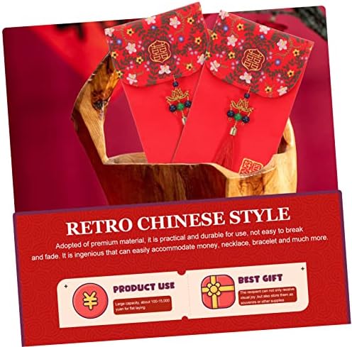 אופי בד אדום מעטפה סיני אדום מעטפות כיס ארנק דקורטיבי מעטפות מנות סיני חתונה מעטפת כסף כורכת יום הולדת אדום מעטפות חתונה כסף מנות