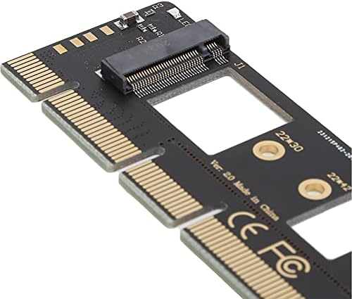 NVME M.2 SSD M מקש ל- PCI-E 3.0 x4 x8 x16 כרטיס הרחבה של בקר מארח, תואם ל- Windows 8/10 / עבור לינוקס, עבור כונני מצב מוצק עם פרוטוקולי PCIE שונים
