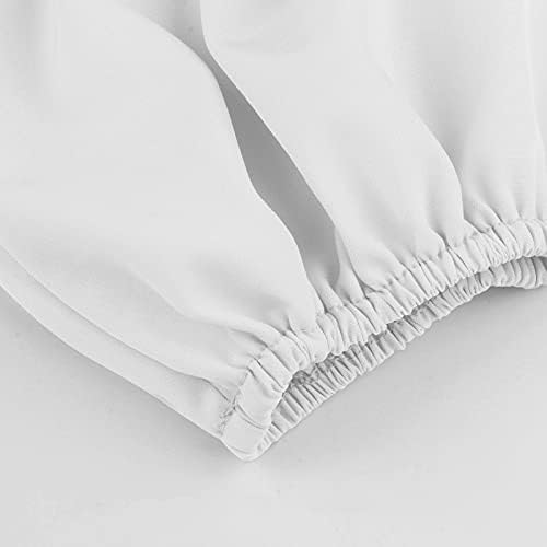 נשים סקסיות מחוץ לכתף יבול צמרות פנס אלגנטי חולצה שרוול ארוך חולצה מחוררת עניבה גב סטרפלס חולצות סטרפלס