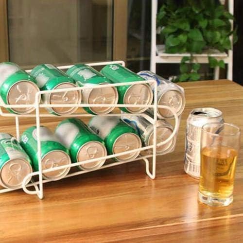 קצר יכול בירה משקאות סודה מתקן מתלה בית מחזיק לארגן אחסון מקרר לשתות