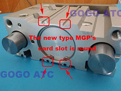 צילינדר מדריך קומפקטי מסוג SMC עם כרית אוויר MGPL12-25 תותב כדור MGP MGPL סדרה גליל מוט דק חדש MGPL-12X25