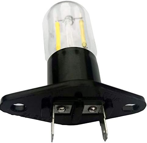 נורת נימה של Qlee LED 1.5W Z187 נורת מיקרוגל 125V 20W מנורות ליבון מקבילות למקרר מקרר גלנץ מיקרוגל תנור מחוון מכסה המנוע