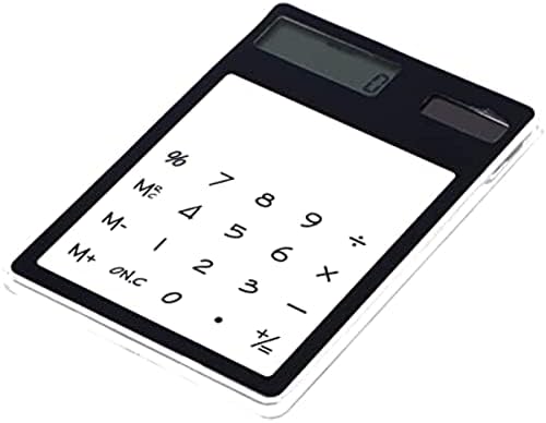 מחשבון שקוף של Teonei, מחשבון מופעל סולארי, מחשבון מסך מגע, מחשבונים שולחניים לציוד משרדי בתי ספר