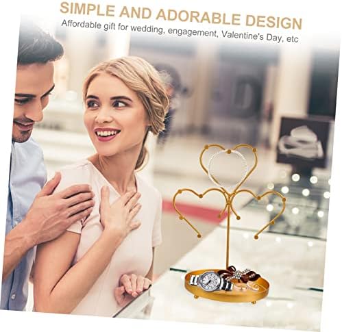 Veemoon 1 pc תכשיטים מתלה נערת תכשיטים טבעת שרשרת שרשרת צמידים מחזיק עגיל תצוגת עגיל שרשרת תצוגה עמד