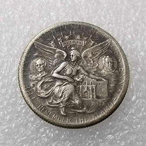 מלאכות עתיקות ארצות הברית 1937 ד טקסס מטבעות מכסף נחושת מטבעות מזכרות אוסף זיכרון מטבע זיכרון