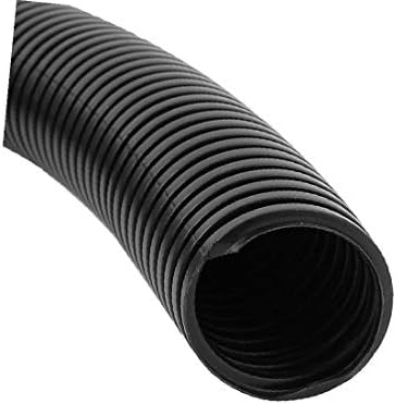 מפוח x-deree צינור צינור מגן חוט צינור גלי גלי 6.6 מ 'אורך 29 ממ x 33 ממ דיא שחור (טובו סופייטטו טובו פרוטטורה טובו קורוגאטו 6.6 מ' לונגו 29 ממ x 33 ממ דיא
