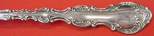 שטרסבורג מאת Gorham Sterling Silver Service Spoon Spoon מנוקק 9 חור מותאם אישית 8 1/2