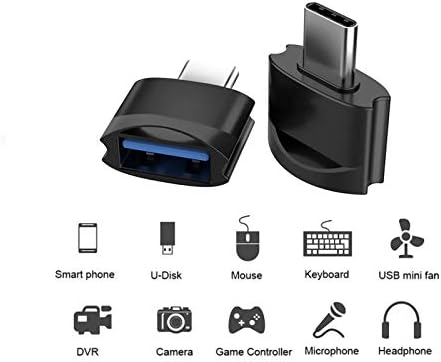 Tek Styz USB C נקבה ל- USB מתאם גברים תואם ל- OnePlus 7T שלך עבור OTG עם מטען Type-C. השתמש במכשירי הרחבה כמו מקלדת, עכבר, מיקוד, GamePad, Sync, More