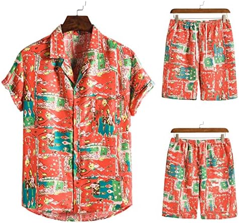 תלבושות גברים חוף הוואי חוף גרפיטי חמוד מודפסים חולצות שרוול קצר