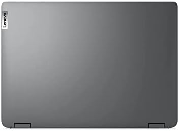 לנובו אידיאפד פלקס 5 2-ב-1 14 מחשב נייד עם מסך מגע, 6 ליבות אמד רייזן 5 5500 יו, וויי-פיי6, ק ב עם תאורה אחורית, טביעת אצבע, עם עט חרט, זכיה11 בית, אפור