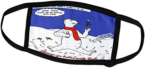 3רוז ריץ ' דיסלינס קריקטורות מצחיקות לחג המולד-פרסומות לחג שלא הצליחו-מסכות פנים