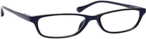 חברת משקפי הקריאה נייבי כחול כחול משקל קל משקל מעצבים סגנון גברים נשים אביב צירים R27-3 +1.00