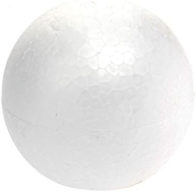 כדורי קצף לבן 12 סמ כדורי קצף לבנים כדורי מלאכה קלקר כדורי קצף למלאכות, קישוטים, פרויקטים של בית ספר וקישוטים