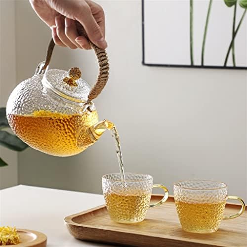 HDRZR טמפרטורה גבוהה עמידה בפני קומקום קומקום חרס חשמלי תנור תה מבשלת יחיד בודד סט תה תה פרח סט קומקום