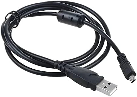 SupplySource תואם 3.3ft מצלמת USB מטען סוללה נתוני נתוני סנכרון כבל החלפת כבלים לאולימפוס VR-360 VR-350