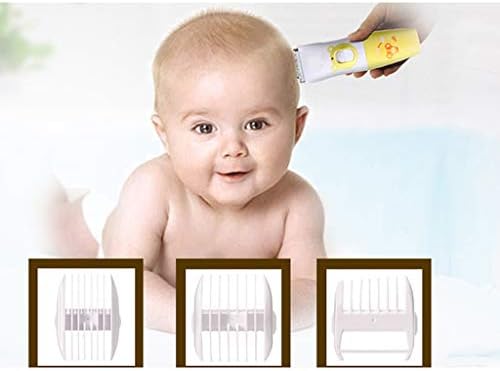 תינוק שיער סתגלן נטענת עמיד למים שקט חשמלי שיער קוצץ מתכוונן ילד אלחוטי תספורות