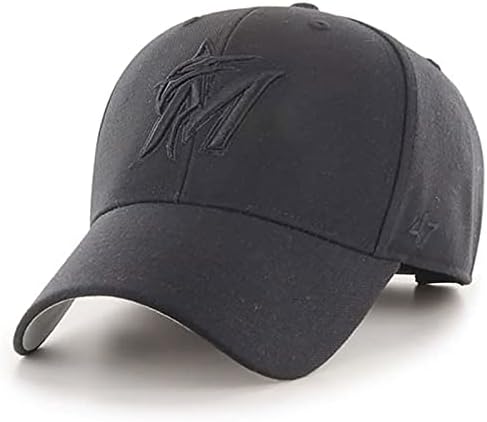 '47 מיאמי מארלינס השחקן הטוב ביותר מתכוונן שחור על שחור כובע