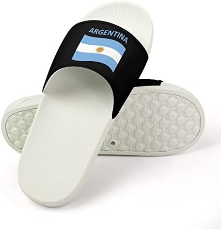 דגל של ארגנטינה בית סנדלי החלקה בוהן פתוח נעלי בית עיסוי מקלחת ספא אמבטיה
