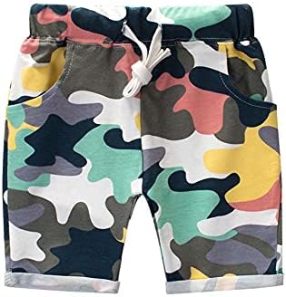 Yeahdor Kids Boys Souflage Prints Short