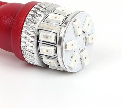 תאורת אללה 2x אדום סופר בוהק W5W 168 175 נורות LED לוחית רישוי תג קדמי צד אחורי סמן תאורה תואמות 2013 2013 2014 2015 2017 Veloster