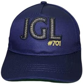 ג 'י. ג. ל גוראס דל צ' אפו, מתכוונן 6 פאנלים כובעי ג 'י. ג. ל שחור כחול לבן, כובעי אל צ' אפו לגברים, סגירת אבזם מתכת