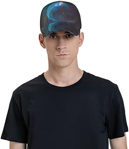 קסינגטי מודפס בייסבול כובע, מתכוונן אבא כובע, מתאים לכל מזג האוויר ריצה ופעילויות חוצות שחור