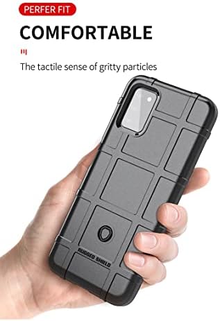 שקיות טלפון נייד של Haijun אטום הלם גוף מלא כיסוי מחוספס מארז סיליקון עבור סמסונג גלקסי A03S, כיסוי מגן עם שקיות טנה חלביות