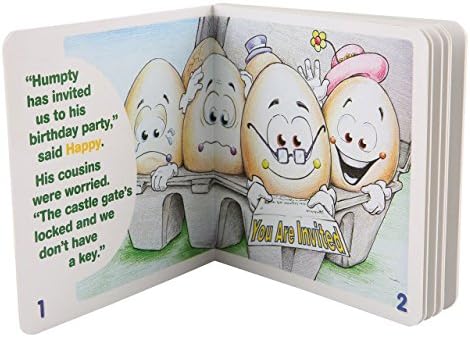 Hape Eggspressions צעצוע למידה מעץ עם ספר המחשה, 13 חתיכות
